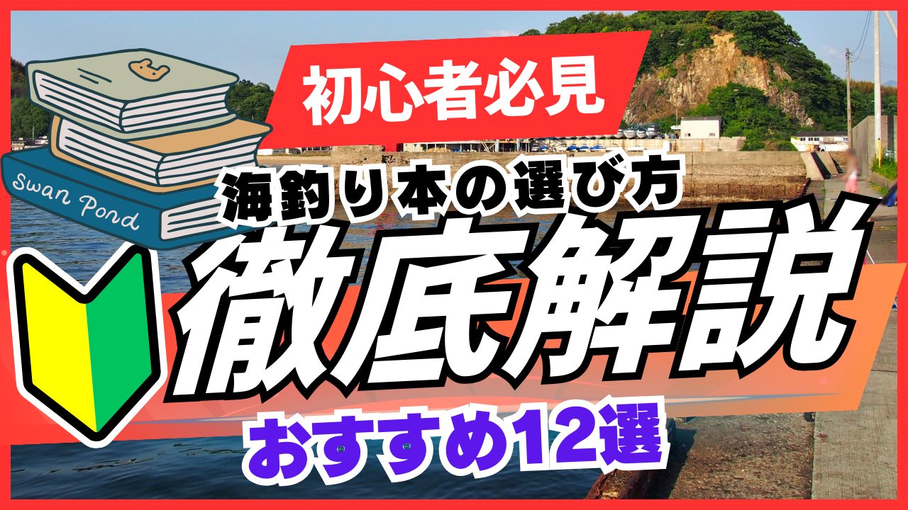 初心者必見】【2026最新版】『海釣り本』の選び方｜失敗しない入門書